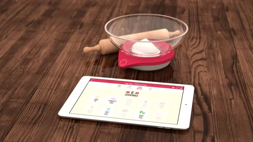 Drop connected smart kitchen scale