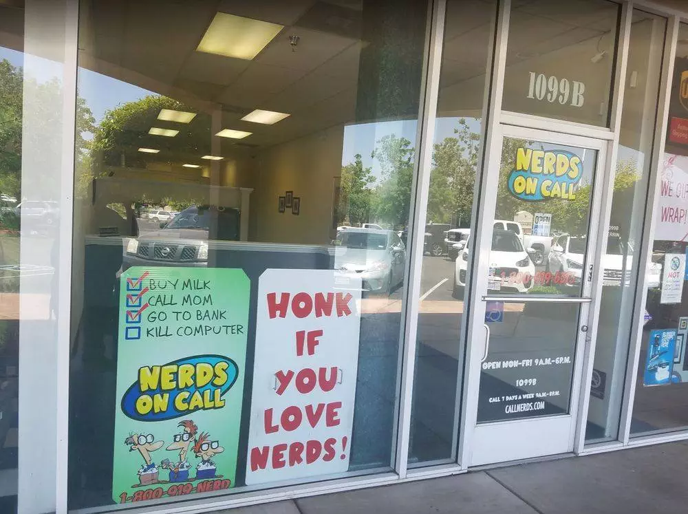 Nerds On Call Fresno location on East Complain.