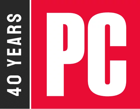 PC Editor's Choice 40 years logo
