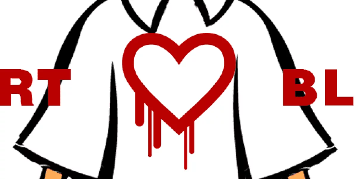 Heart bleed logo
